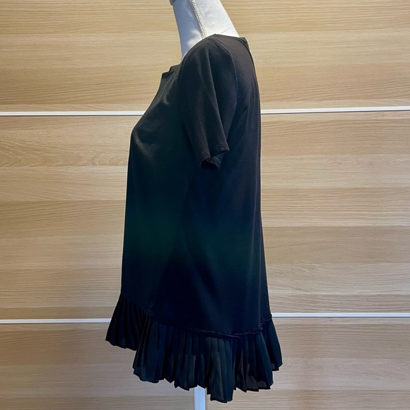 Simply Vera Wang Pleated Tee - Picture 2 of 7